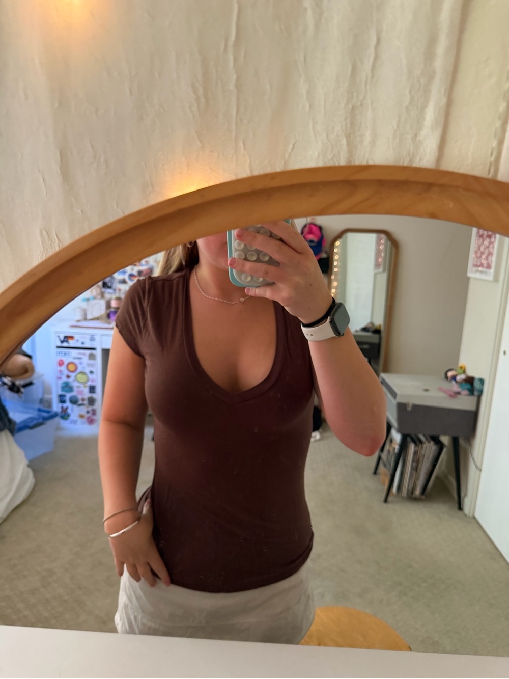 express super soft fitted tee
